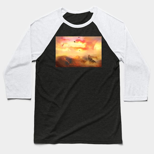 Outland Baseball T-Shirt by jasminaseidl